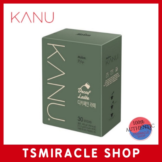 Kanu Coffee Decaf Latte Espresso Latte Powder decaffeinated coffee mix café