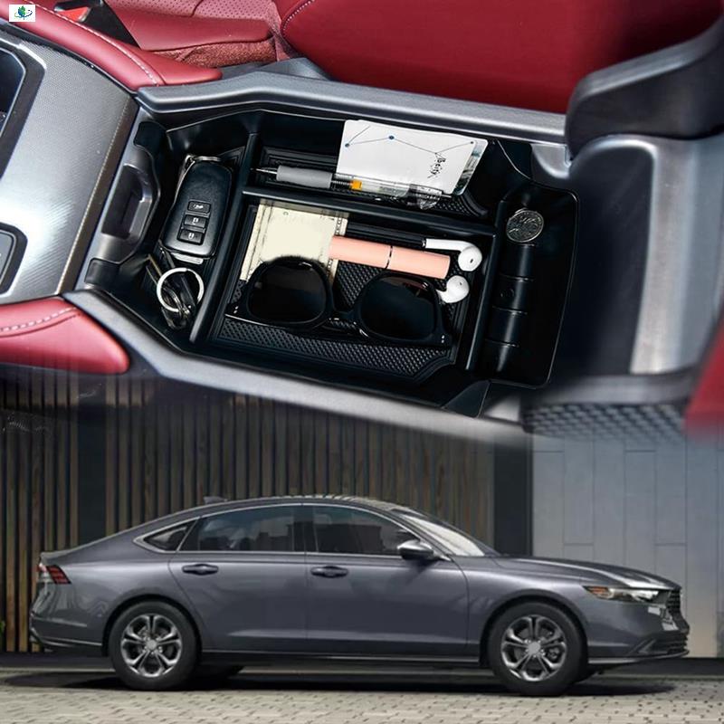 กล่องเก็บของที่พักแขนคอนโซลกลาง ทนทาน สีดํา อุปกรณ์เสริม สําหรับ Honda Accord 2023 1 ชิ้น - รูปที่ 4