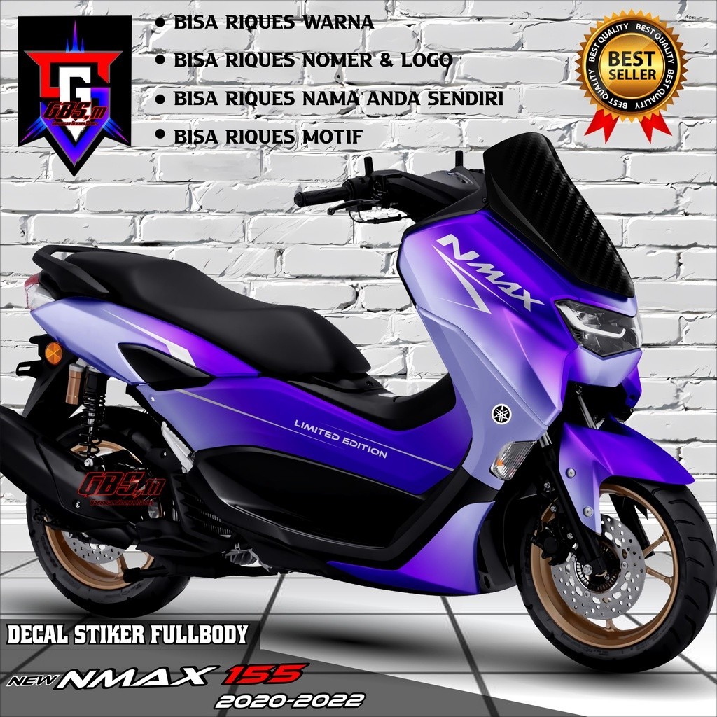 สติกเกอร์รูปลอก Chameleon new nmax 155 2020-2022 Fullbody dekal sticker Motorcycle yamaha new nmax 155 ใหม่ล่าสุด