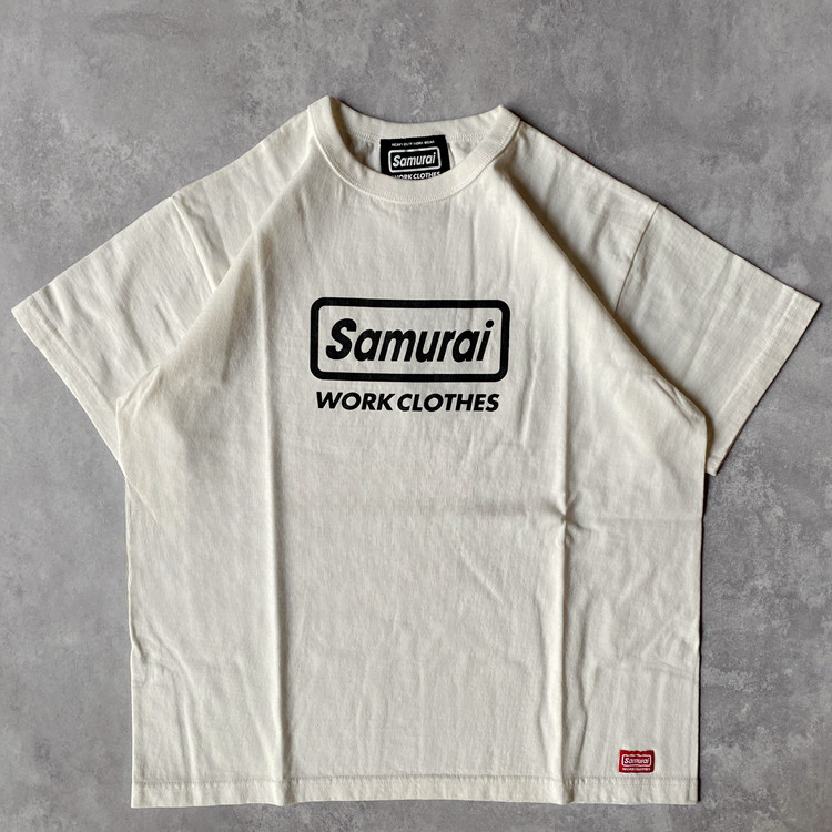 Samurai JEANS SAMURAI Club เสื้อยืดคอกลมครึ่งแขนผ้าฝ้ายแท้