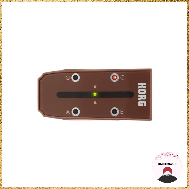 KORG Clip-Type Ukulele Tuner Headtune HT-U1 - Headtune Ukulele Head Tuner, Easy to Read, Supports Lo