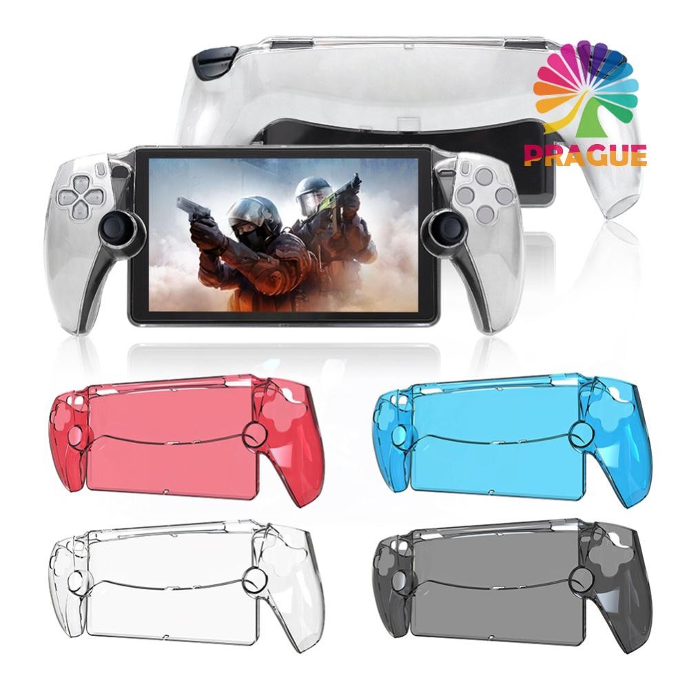 โปร่งใสป้องกันกรณี Anti-Scratch PC Gaming คอนโซลคอนโทรลเลอร์ผิวล้างทําความสะอาดได้สําหรับ PS5 Portal สําหรับ Playstation Portal [pae.th]