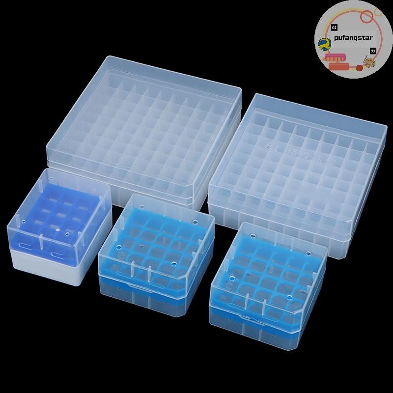 Pufangstar พลาสติกผู้ถือหลอดทดลอง Centrifuge Tube Rack กล่องฝาครอบหลอดแรงเหวี่ยงสนับสนุนอุปกรณ์ห้องปฏิบัติการ TH