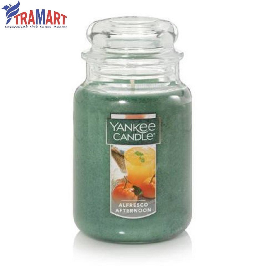 [Quà Tặng Hũ Nến Thơm 420gr Trị Giá 398k cho ĐH 930k] Hũ nến thơm Alfresco Afternoon Yankee Candle Y