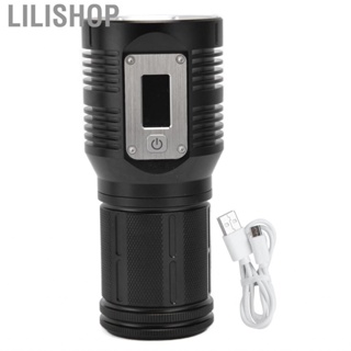 Lilishop Strong Light Flashlight Digital Display Rainproof Rechargeable Hot US