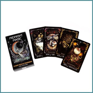 Midnight Magic Tarot ไพ่ทาโรต์ แบบพกพา 78 ชิ้น