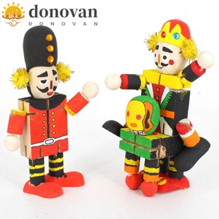 Donovan ตุ๊กตาหุ่นยนต์ไม้เปล่า สีขาว DIY สําหรับเด็กผู้ชาย