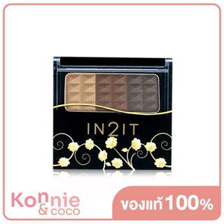 In2It Waterproof Eyebrow Colour 3.5g อินทูอิท เซทแต่งคิ้วพร้อมแปรง กันน้ำ ติดทน.