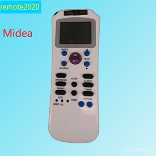 Midea รีโมตควบคุมเครื่องปรับอากาศ แบบพกพา R14AE สําหรับ R14ACE