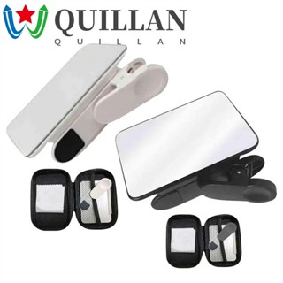 Quillan คลิปสะท้อนแสง แนวตั้ง แนวนอน สําหรับโทรศัพท์มือถือ กล้องสมาร์ทโฟน เลนส์กระจกสะท้อนแสงเซลฟี่ เหมาะกับการเดินทาง