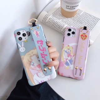 เคสโทรศัพท์มือถือ กันกระแทก พร้อมสายคล้องมือ สําหรับ Apple 7 8p X Xs Xr Xs Xsmax 11 11promax 12 12pro 12promax 13 13pro 13promax 14 14pro 14promax