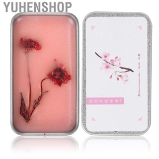 Yuhenshop Peach Blossom Balm  Safe Solid  Elegant Easy To Use for Women