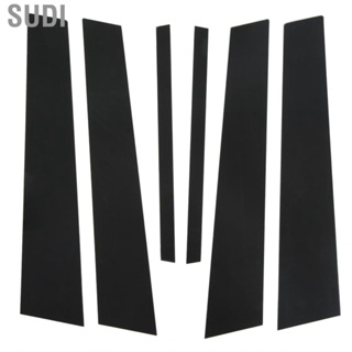 Sudi Window Post Molding Glossy Black Door Pillar Trims for Car Decoration