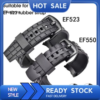 Dl สายนาฬิกาข้อมือ 22 มม. ระบายอากาศ กันน้ํา แบบเปลี่ยน สําหรับ Casio EF-550 EF-523