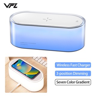 Vfz โคมไฟตั้งโต๊ะไร้สาย 15W 400mAh ชาร์จเร็ว หลากสี สําหรับ Xiaomi 13