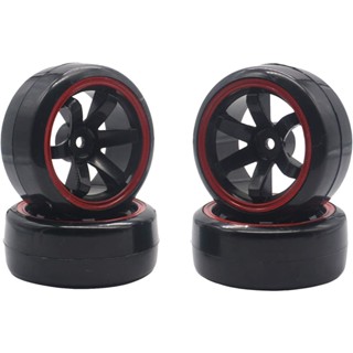 1:10 Drift car Drift hard skin tires suitable for HPI HSP Sakura D4 D3 Tamiya TT01 TT02 flat running car hard tires