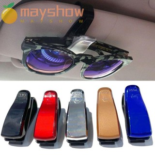 Mayshow คลิปที่บังแดด แว่นตา นามบัตร ที่แขวนแว่นตา กล่องยึดแว่นตา