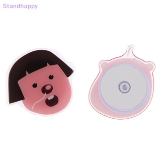 Standhappy Loopy ใหม่ ถุงลมนิรภัย ลายการ์ตูนน่ารัก สีชมพู สําหรับเด็กผู้หญิง