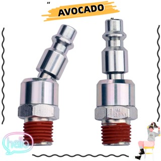 Avocarr ข้อต่อหมุน และปลั๊ก 1/4 นิ้ว NPT เกลียวตัวผู้ ทนทาน 2 ชิ้น