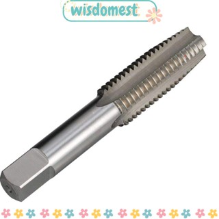 Wisdomest ดอกต๊าปเรียว เมตริก สีเงิน ความเร็วสูง M8X1.25 สําหรับงานโลหะ