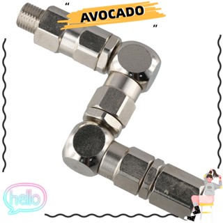 Avocarr ข้อต่อปั๊มสเปรย์ สเตนเลส 1/4 Z-Type 1/4 นิ้ว (M) x 1/4 นิ้ว (F)