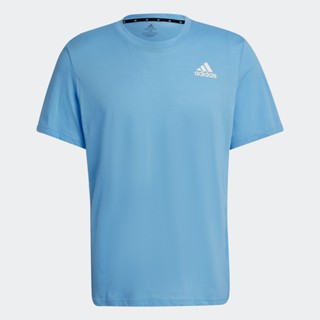 adidas เทรนนิง เสื้อยืด AEROREADY Designed 2 Move Sport ผู้ชาย สีน้ำเงิน HM4791