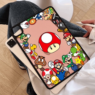 เคสอะคริลิคแข็ง ลาย Mario And Friends สําหรับ IPad 7 8 9 10 Air3 Air4 Air5 10.9 นิ้ว Pro10.5 10.2 นิ้ว Pro11 2018 2020 2021 2022