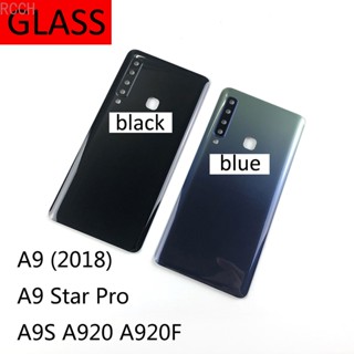 ฝาครอบแบตเตอรี่ด้านหลัง และเลนส์กล้อง และสติกเกอร์ติดกาว สําหรับ Samsung Galaxy A9 2018 A9 Star Pro A9S A920 A920F