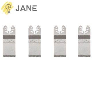 Jane ใบเลื่อยตัดเพชร สเตนเลส แบบพกพา อุปกรณ์เสริม สําหรับงานไม้ 4 ชิ้น