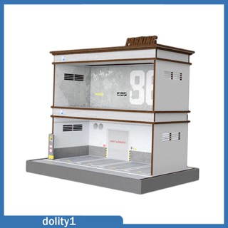 [Dolity1] กล่องเก็บของสะสม 1/64 สําหรับจอดรถยนต์