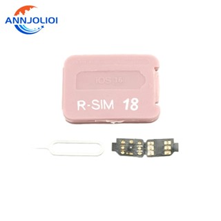 Ann EasyOperation RSIM18+ การ์ดปลดล็อก CPU ชิปคู่ สําหรับโทรศัพท์ 14 5G Version iOS16