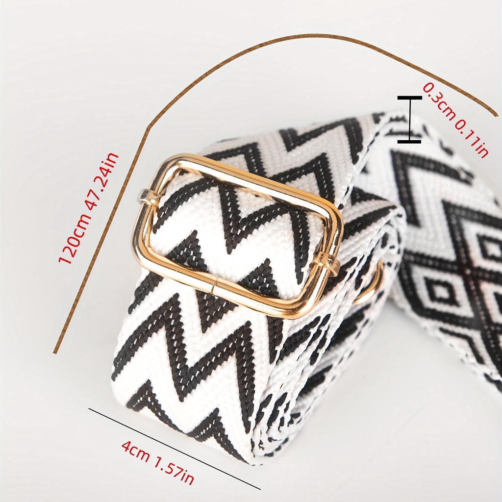 สายสะพายไหล่ ปรับได้ หลากสี ขนาด 3.8 ซม. อุปกรณ์เสริม สําหรับกระเป๋า - รูปที่ 2