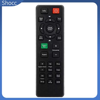 Shocc รีโมตคอนโทรล แบบเปลี่ยน สําหรับ Benq Proyector Ms517 Mx720 Mw519 Ms517f Ms506 Mx501