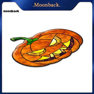 &lt;moonback&gt; สติกเกอร์ติดผนัง ลายฟักทอง ค้างคาว แมวดํา ปราสาท ฟักทอง ฮาโลวีน เทศกาล สําหรับตกแต่งบ้าน