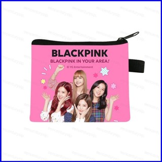 Gp1 กระเป๋าสตางค์ใบสั้นแฟชั่น ความจุขนาดใหญ่ ลาย Blackpink JISOO JENNIE ROSÉ LISA น่ารัก PG1