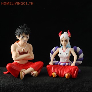 Onehome ฟิกเกอร์ PVC อนิเมะ Monkey D Luffy One Piece Yamato Wano Country 1 ชิ้น TH