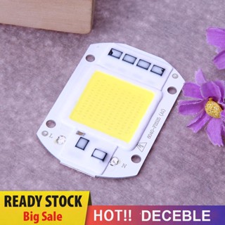 [Deceble.th] ไฟฟลัดไลท์ Led 50W ชิป COB อินพุต 220V ไดรเวอร์ IC อัจฉริยะ