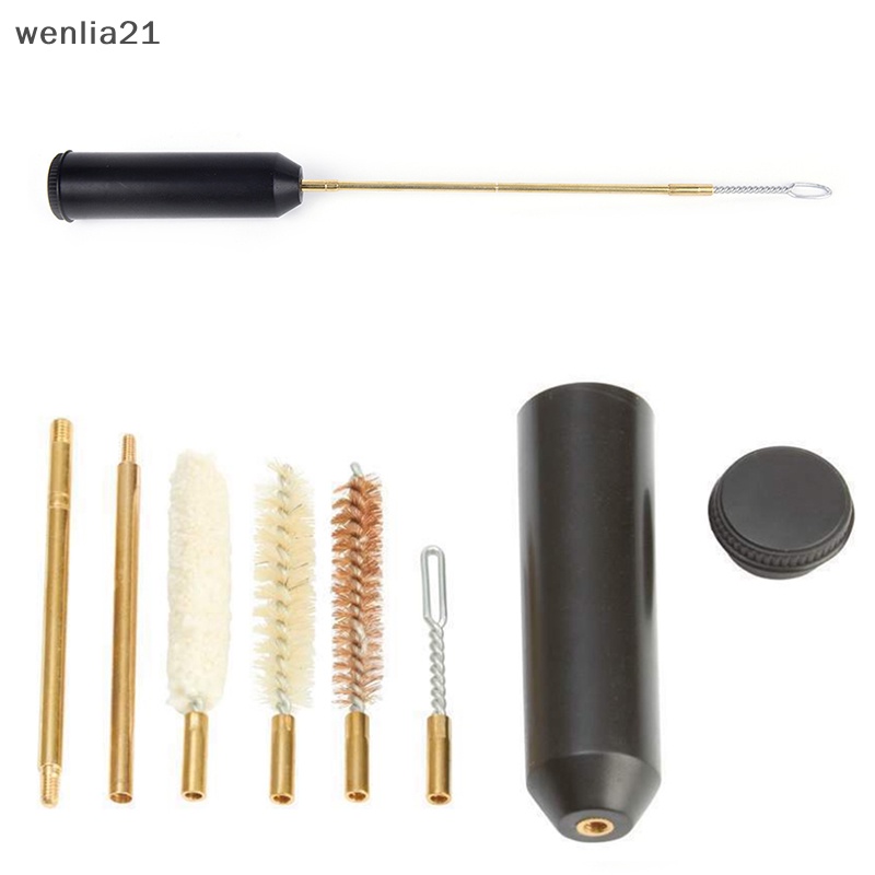 [wenlia21] 7 ชิ้น/เซ็ต Pro ชุดทําความสะอาดแบบพกพา Hand Rod แปรงเครื่องมือทําความสะอาดสําหรับ s Boutique