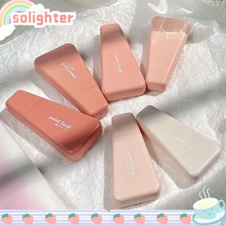 Solighter เทปลบคําผิด ลบคําผิด ไล่โทนสี สีขาว 6 ชิ้น ต่อชุด สําหรับนักเรียน