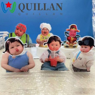 Quillan tatan หัวขยับได้ ของเล่นน่ารัก ของขวัญปีใหม่ เครื่องประดับตกแต่งภายในรถยนต์ น่ารัก เครื่องประดับหัวเขย่ารถไททัน