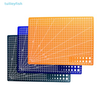 【tuilieyfish】แผ่นบอร์ดรองตัด ขนาด A4 พิมพ์ลายตาราง สําหรับทํางานหัตถกรรม【IH】