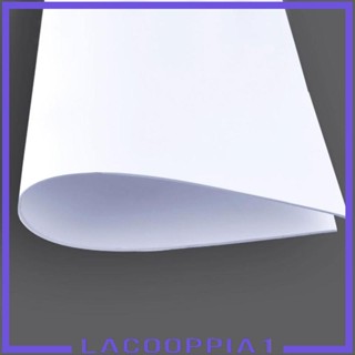 [Lacooppia1] แผ่นโฟม PVC สีขาว หนา 2 มม. สําหรับโมเดลตัวต่อโมเดล DIY