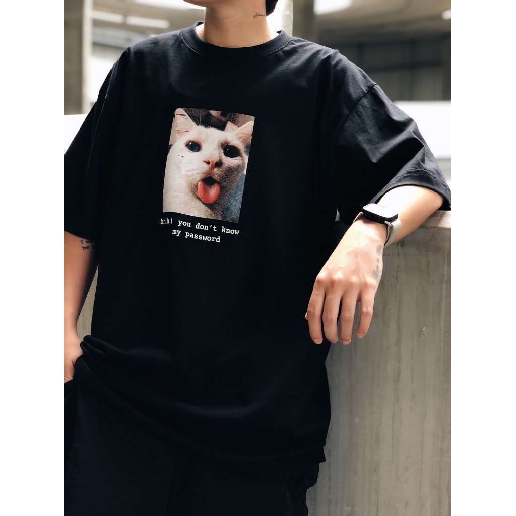 เสื้อเลือกตั้ง เสื้อยืด Oversize ลาย Password