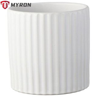 Myron กล่องทิชชู่เซรามิค สีขาว อเนกประสงค์ สําหรับออฟฟิศ