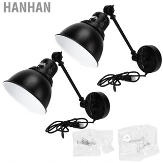 Hanhan Retro Reading Wall Lamp  Swing Arm Wide Applications Flexible for Bedrooms Restaurants Corridors