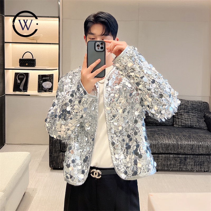 เสื้อแจ็กเก็ต ขนาดเล็ก สไตล์เกาหลี สําหรับผู้ชาย PG9155 23B3 ราคา ถูกที่สุด ดีลบีเคเค แกลเลอรีภาพที่ 4