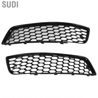 Sudi 8P0807681D Sturdy Gloss Black ABS Fog Light Mesh Grille Weather Resistant  Scratch  for Car Exterior Accessory Replacement