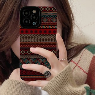 เคสโทรศัพท์มือถือหนัง ซิลิโคนนิ่ม กันกระแทก ปิดด้านหลัง ลาย National Tradition สไตล์เรโทร หรูหรา สําหรับ IPhone 15 11 12 13 14 Pro MAX 11Pro 13Pro 7 8 Plus X XR XS MAX SE 2020