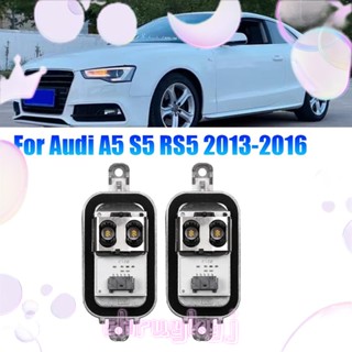 ไฟหน้า LED 2 ชิ้น 1305715178 สําหรับ Audi A5 S5 RS5 2013-2016