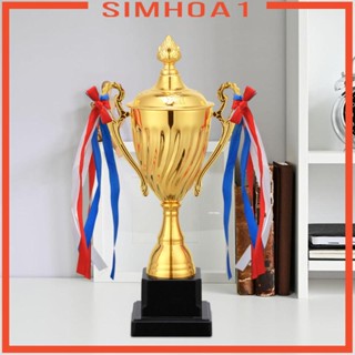 [Simhoa1] ถ้วยรางวัลรางวัล พร้อมฐานรอง สําหรับงานรื่นเริง ฟุตบอล ลีก